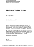 Cover page: The State of Cellular Probes