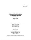 Cover page: Estimating the Potential Cost Savings of Transit Service Contracting