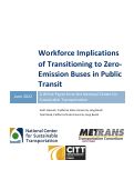 Cover page: Workforce Implications of Transitioning to Zero-Emission Buses in Public Transit