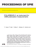 Cover page: POLARBEAR-2: an instrument for CMB polarization measurements