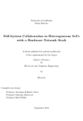 Cover page: Full-System Collaboration in Heterogeneous SoCs with a Hardware Network Stack