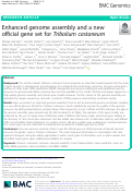 Cover page: Enhanced genome assembly and a new official gene set for Tribolium castaneum