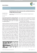 Cover page: Elucidation of the surface characteristics and electrochemistry of high-performance LiNiO 2