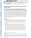 Cover page: Adherence in children using positive airway pressure therapy: a big-data analysis