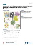 Cover page: Substrates Control Multimerization and Activation of the Multi-Domain ATPase Motor of Type VII Secretion.