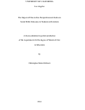 Cover page: The Impact of One-to-One Paraprofessional Aides on Social Skills Outcomes in Students with Autism