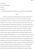 Cover page of Permeating Racial Boundaries: The Multiracial’s Deconstruction of Colonial Racialization