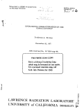 Cover page: OPERATIONAL CHARACTERISTICS OF THE CAMAC DATAWAY