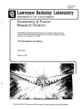 Cover page: The Development of Colliders