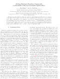 Cover page of Solving Einstein’s equation numerically on manifolds with nonorientable spatial slices
