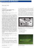 Cover page: Catadromous eels continue to be slippery research subjects
