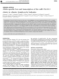 Cover page: Allele-specific loss and transcription of the miR-15a/16-1 cluster in chronic lymphocytic leukemia