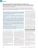 Cover page: Electrocardiographic ST-Segment Depression and Exposure to Traffic‐Related Aerosols in Elderly Subjects with Coronary Artery Disease