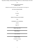 Cover page: Unproductive Feelings: The Moral Framing of Burnout across Three Domains (1970-2023)