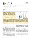 Cover page: An Investigation of Thin-Film Ni–Fe Oxide Catalysts for the Electrochemical Evolution of Oxygen