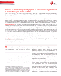 Cover page: Nocturia as an Unrecognized Symptom of Uncontrolled Hypertension in Black Men Aged 35 to 49 Years