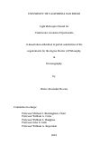 Cover page: Light Helicopter Sound for Underwater Acoustics Experiments