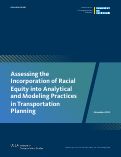 Cover page: Assessing the Incorporation of Racial Equity into Analytical and Modeling Practices in Transportation Planning
