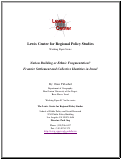 Cover page: Nation-Building or Ethnic Fragmentation? Frontier Settlement and Collective Identities in Israel