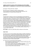 Cover page: Association of ventilation with health and other responses in 
commercial and institutional buildings