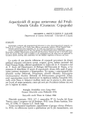 Cover page: Arpacticoidi di acque sotterranee del Friuli-Venezia Giulia (Crustacea: Copepoda)