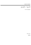 Cover page: push / pull