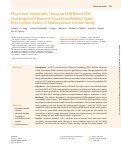 Cover page: Physicians Voluntarily Using an EHR-Based CDS Tool Improved Patients' Guideline-Related Statin Prescription Rates: A Retrospective Cohort Study