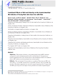 Cover page: Combined effects of HIV and obesity on the gastrointestinal microbiome of young men who have sex with men