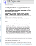 Cover page: Non-destructive method to classify walnut kernel freshness from volatile organic compound (VOC) emissions using gas chromatography-differential mobility spectrometry (GC-DMS) and machine learning analysis