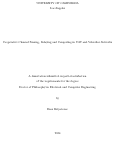 Cover page: Cooperative Channel Sensing, Relaying and Computing in UAV and Vehicular Networks