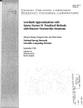 Cover page: Low-rank approximations with sparse factors II: penalized methods with discrete Newton-like iterations