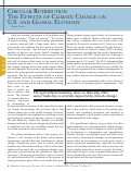 Cover page: Circular Retribution: The Effects of Climate Change on U .S. and Global Economy