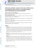 Cover page: Rudimentary Dexterity Corresponds With Reduced Ability to Move in Synergy After Stroke: Evidence of Competition Between Corticoreticulospinal and Corticospinal Tracts?