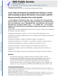 Cover page: Lower total and regional grey matter brain volumes in youth with perinatally-acquired HIV infection: Associations with HIV disease severity, substance use, and cognition