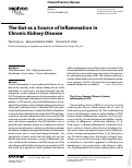 Cover page: The Gut as a Source of Inflammation in Chronic Kidney Disease.