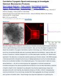 Cover page: Correlative Cryogenic Spectromicroscopy to Investigate Selenium Bioreduction Products