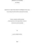 Cover page: Resistance to Coastal Climate Adaptation and Mitigation in New Jersey: A Case Study of Coastal Sand Dunes after Hurricane Sandy