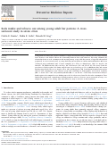 Cover page: Soda intake and tobacco use among young adult bar patrons: A cross-sectional study in seven cities