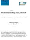 Cover page: Balancing energy conservation and occupant needs in ventilation rate standards for "Big Box" stores in California: predicted indoor air quality and energy consumption using a
matrix of ventilation scenarios