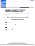 Cover page: Developmental Patterns of Child Emotion Dysregulation as Predicted by Serotonin Transporter Genotype and Parenting