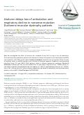 Cover page: Ataluren delays loss of ambulation and respiratory decline in nonsense mutation Duchenne muscular dystrophy patients.