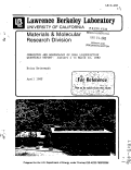 Cover page: CHEMISTRY AND MORPHOLOGY OF COAL LIQUEFACTION QUARTERLY REPORT: JAN. 1 TO MARCH 31, 1982.