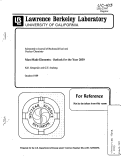 Cover page: Man-Made Elements: Outlook for the Year 2039