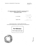 Cover page: INFLUENCE OF HEAT TREATMENT ON THE FATIGUE CRACK GROWTH RATES OF A SECONDARY HARDENING STEEL