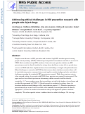 Cover page: Addressing ethical challenges in HIV prevention research with people who inject drugs.