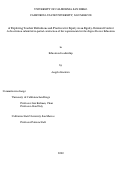 Cover page: Exploring Teacher Definitions and Practices for Equity in an Equity-Oriented Context