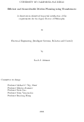 Cover page: Efficient and Generalizable Motion Planning using Transformers