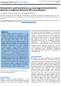 Cover page: Deoxycholic acid injections as a nonsurgical treatment for lipomas in adiposis dolorosa (Dercum disease)