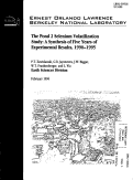 Cover page: The Pond 2 Selenium Volatilization Study: A Synthesis of Five Years of Experimental Results, 1990-1995