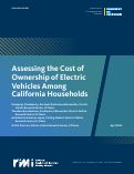 Cover page: Assessing the Total Cost of Ownership of Electric Vehicles among California Households